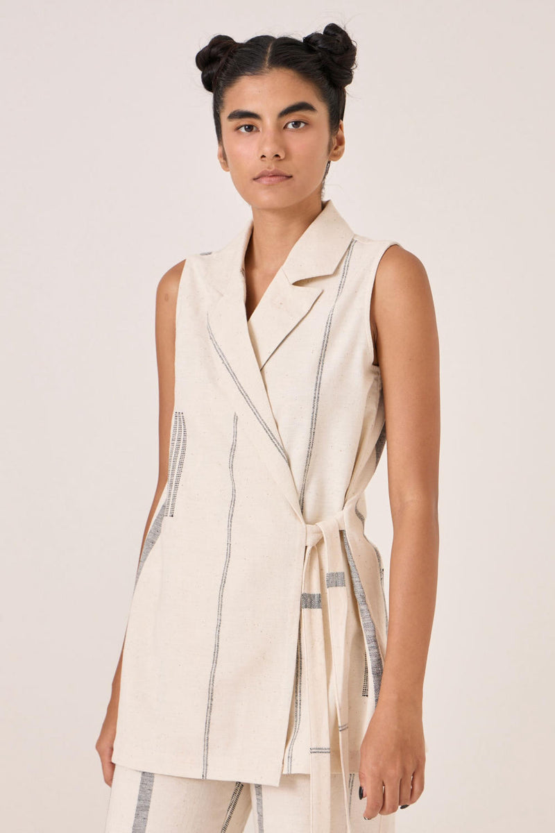 Yacine Handwoven Cotton Set cotton by The Summer House for women in Singapore