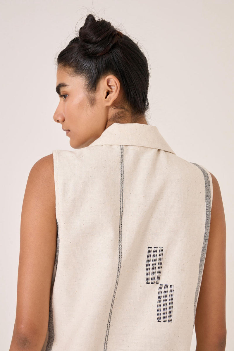 Yacine Handwoven Cotton Set cotton by The Summer House for women in Singapore
