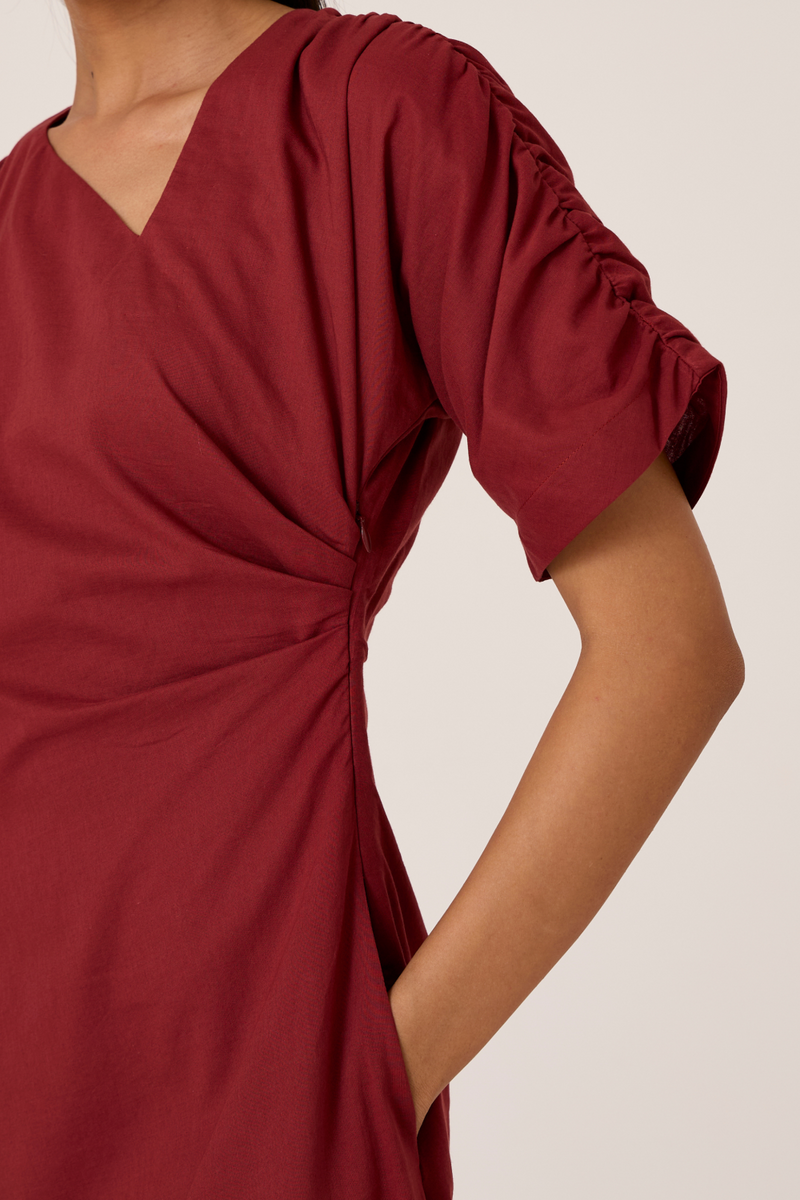 Yasmi Cotton Maxi Dress cotton by The Summer House for women in Singapore