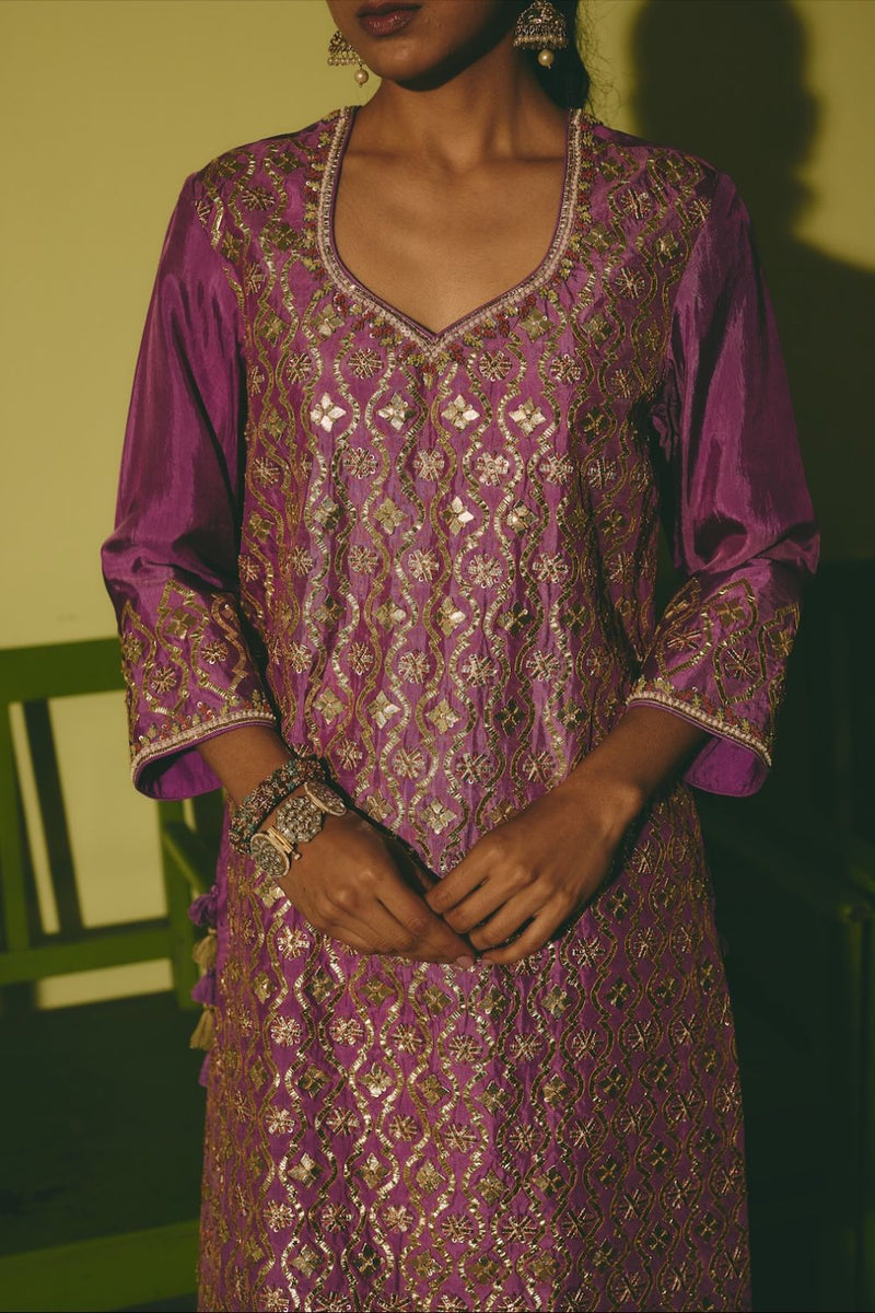 ZEHAN & AABHA KURTA & SHARARA