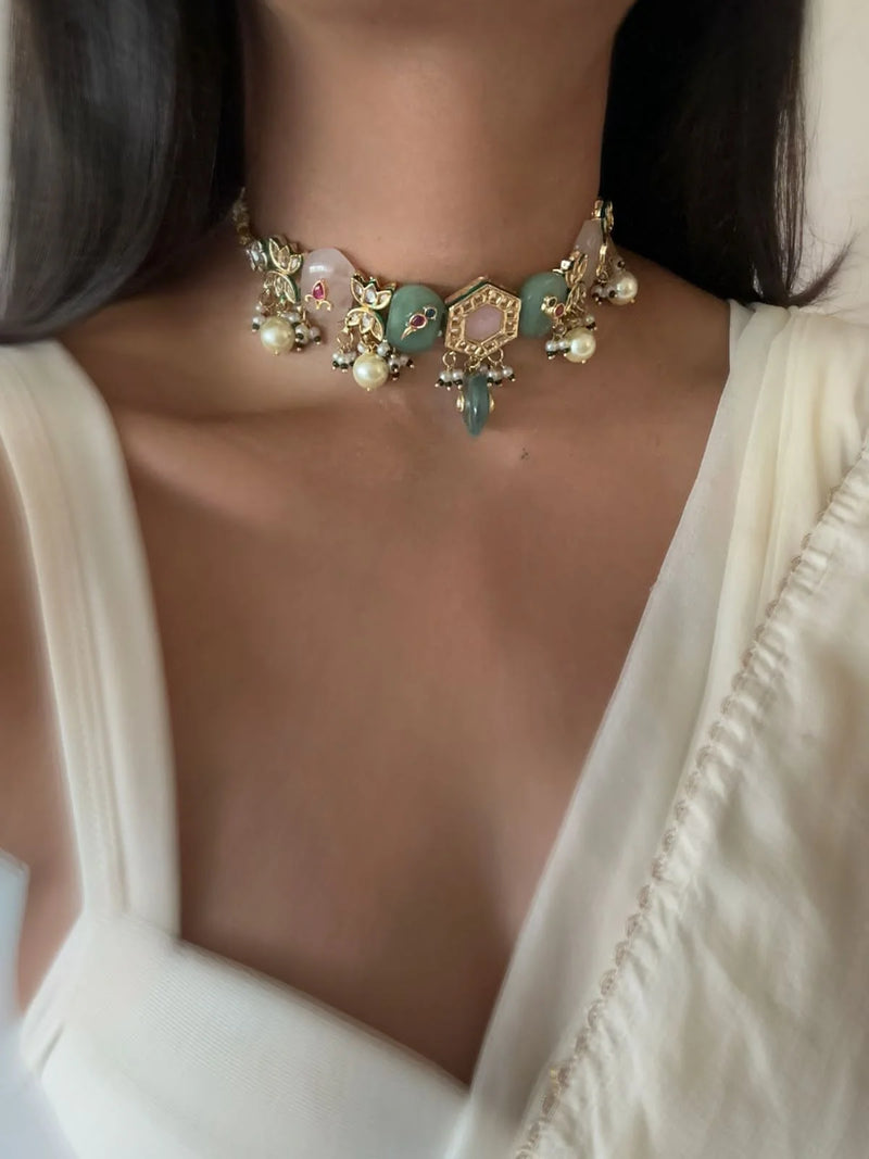 DHFP26-17 ZUBAANI NECKLACE SET