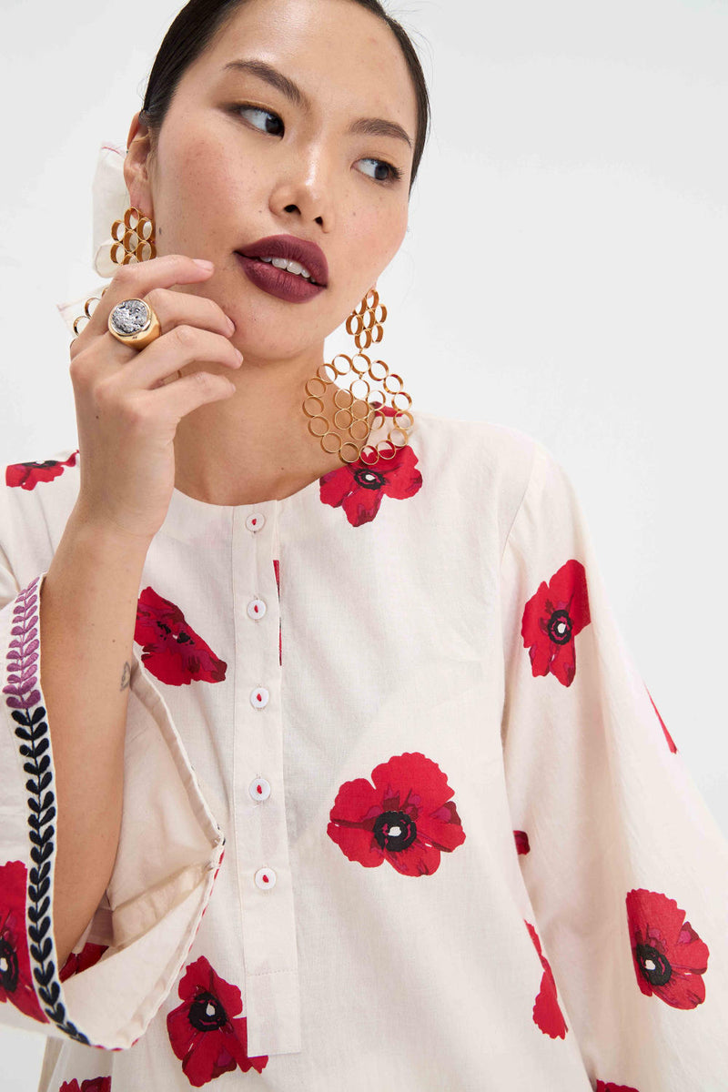 POPPY KURTA SET cotton by Aavidi for women in Singapore