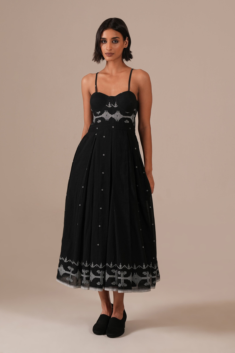 Basalt Dress 100% cotton Buy Basalt Dress from C&W | Dresses for Women by Indigo Dreams for women in Singapore