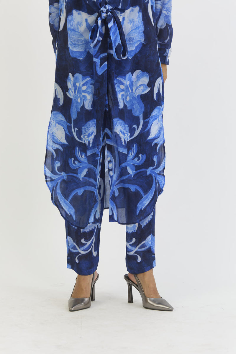 BILBERRY WRAP SET by Yam in blue color for women in Singapore