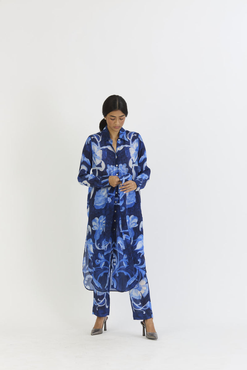 BILBERRY WRAP SET by Yam in blue color for women in Singapore