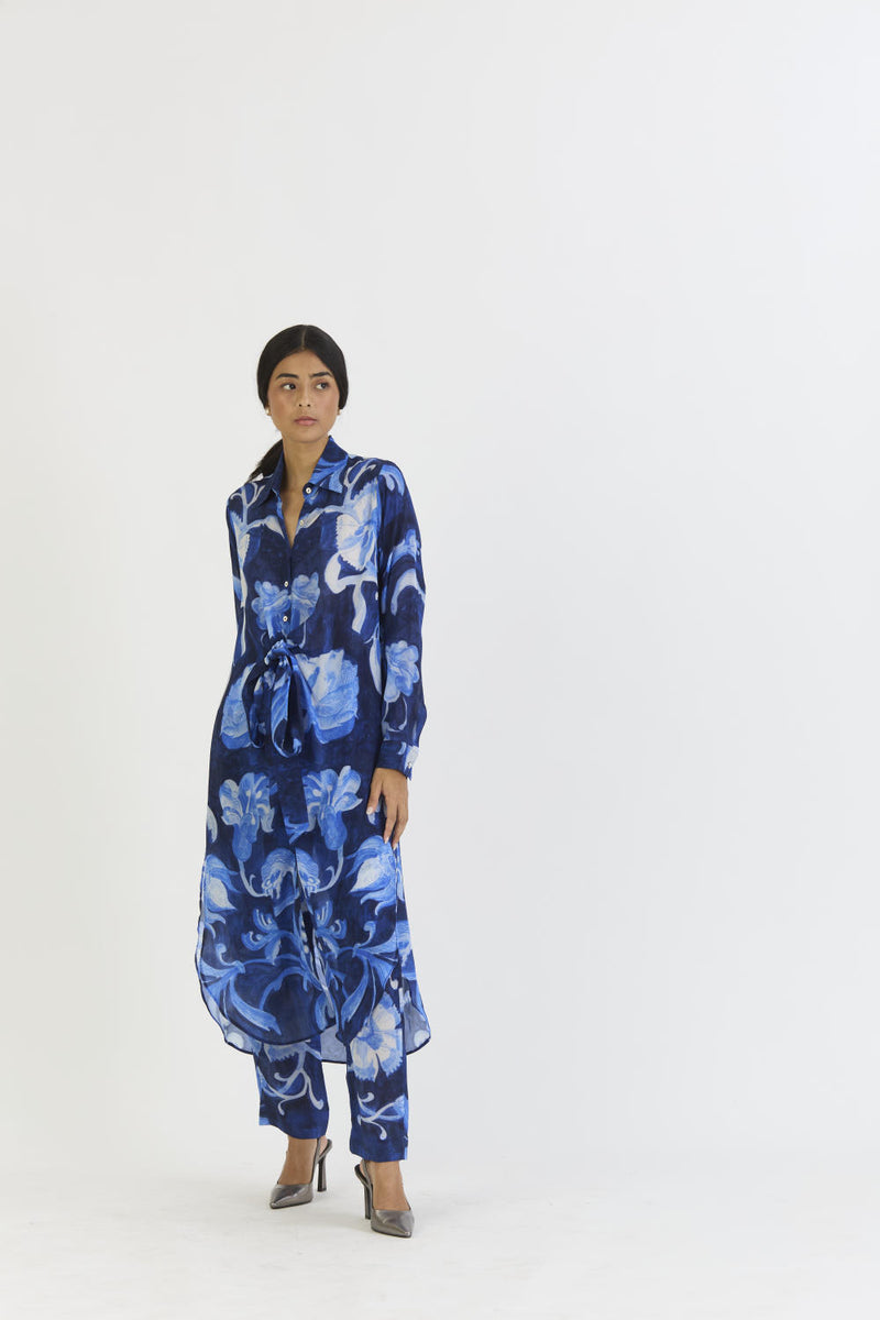 BILBERRY WRAP SET by Yam in blue color for women in Singapore