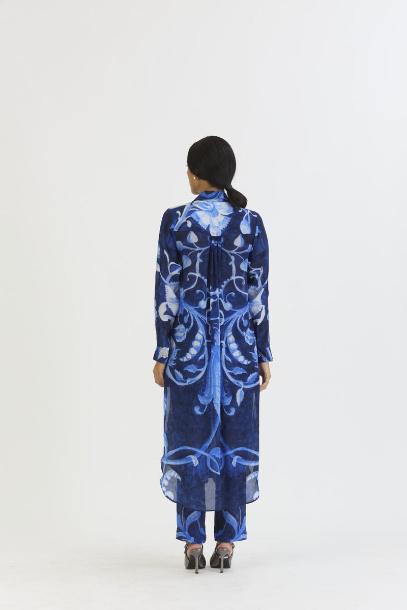 BILBERRY WRAP SET by Yam in blue color for women in Singapore
