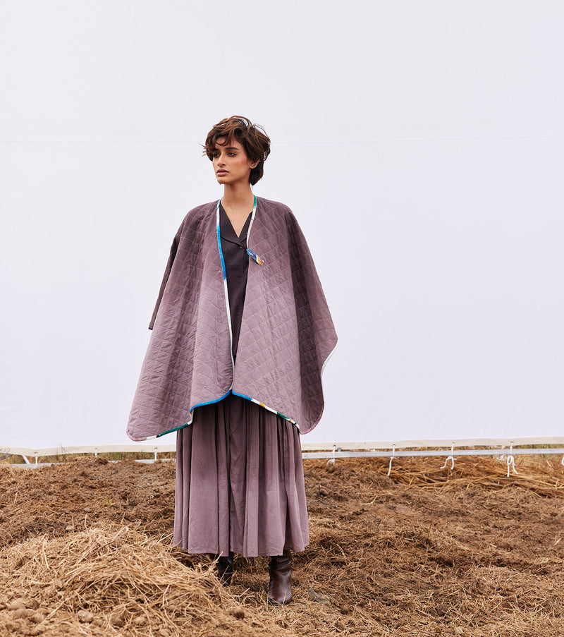Breeze Cape cotton by Khara Kapas in multi for women in Singapore