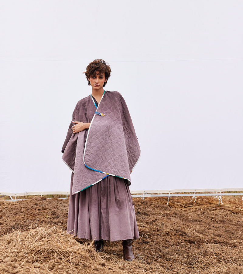 Breeze Cape cotton by Khara Kapas in multi for women in Singapore