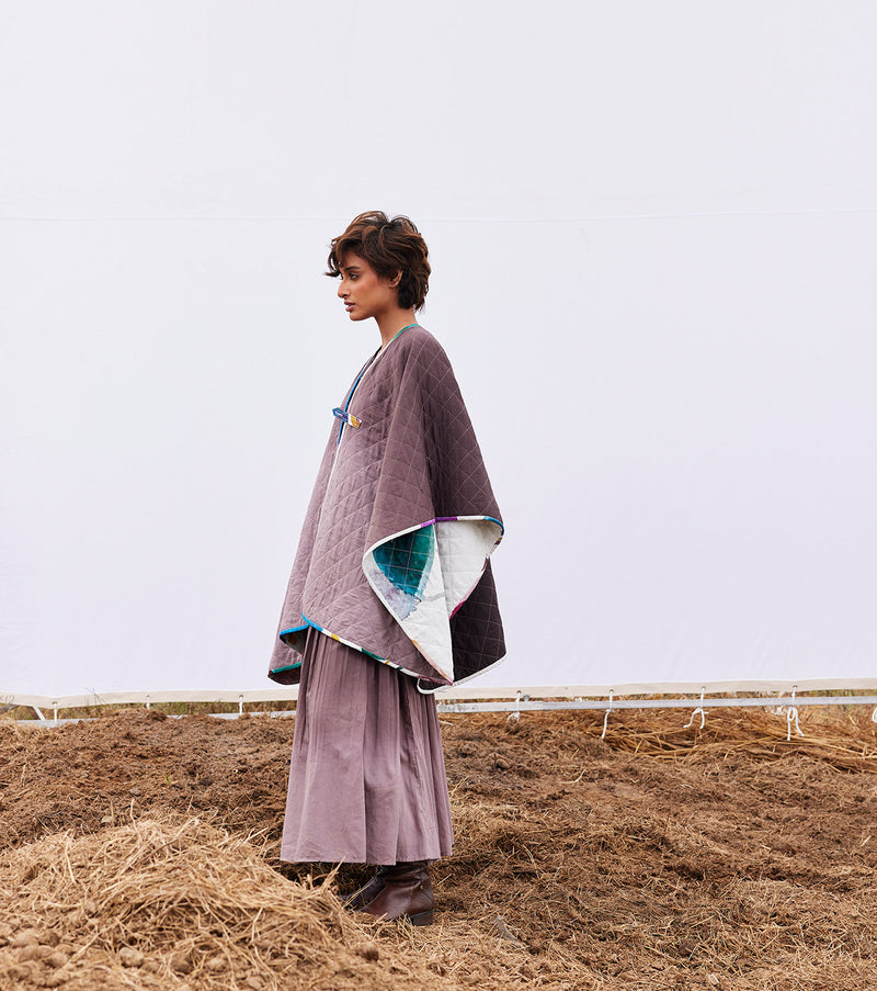 Breeze Cape cotton by Khara Kapas in multi for women in Singapore