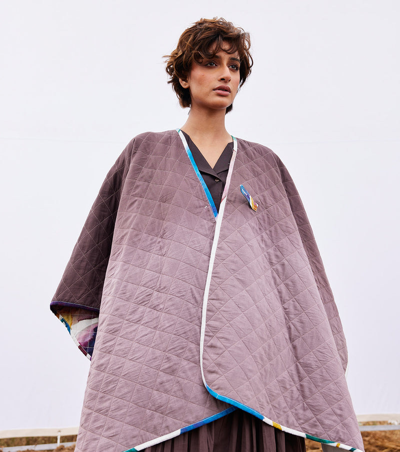 Breeze Cape cotton by Khara Kapas in multi for women in Singapore