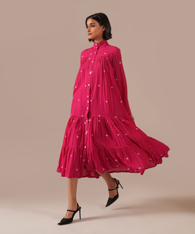 CORAL MIRAGE DRESS 100% cotton Buy CORAL MIRAGE DRESS from C&W | Dresses for Women by Indigo Dreams in red color for women in Singapore