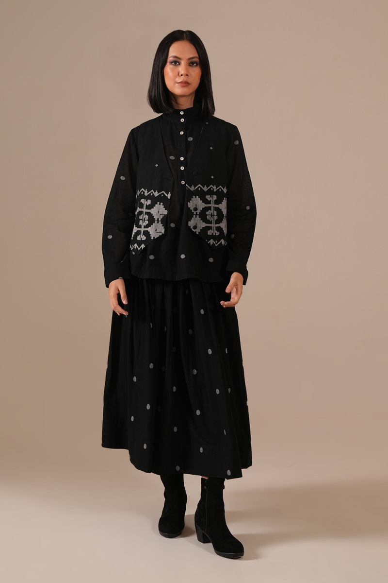 Crescent Set 100% cotton Buy Crescent Set from C&W | Co-Ord Sets for Women by Indigo Dreams for women in Singapore