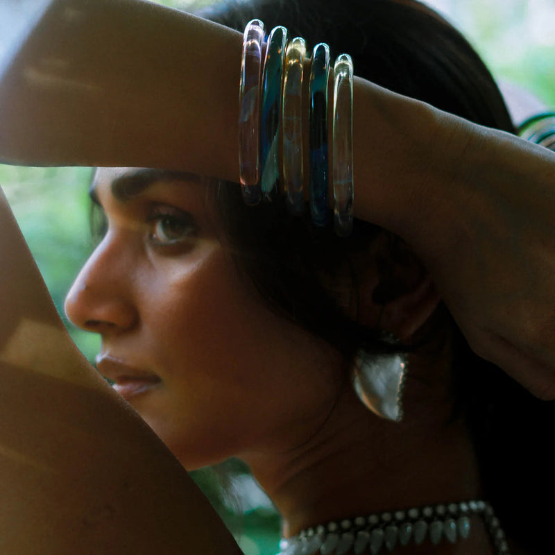 Dawn and Dusk Bangles glass bangle and bracelet by Surmeyi for women in Singapore