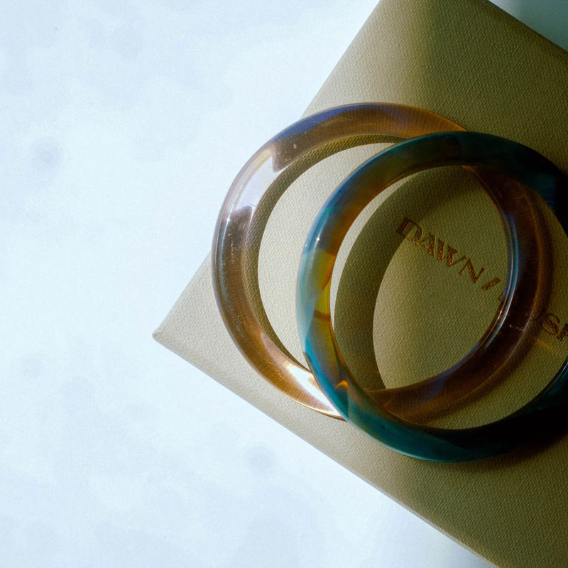 Dawn and Dusk Bangles glass bangle and bracelet by Surmeyi for women in Singapore