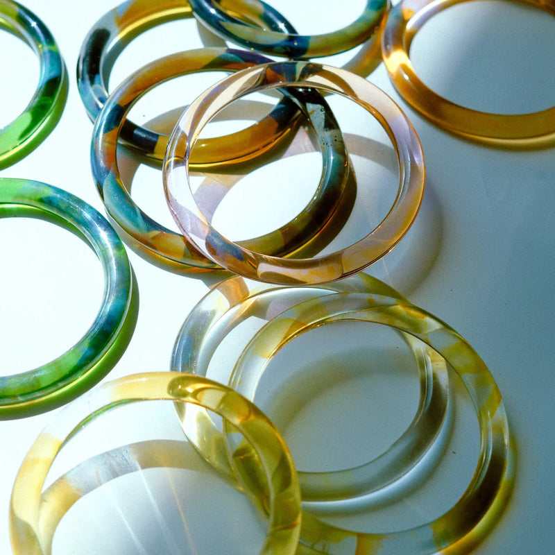 Dawn and Dusk Bangles glass bangle and bracelet by Surmeyi for women in Singapore
