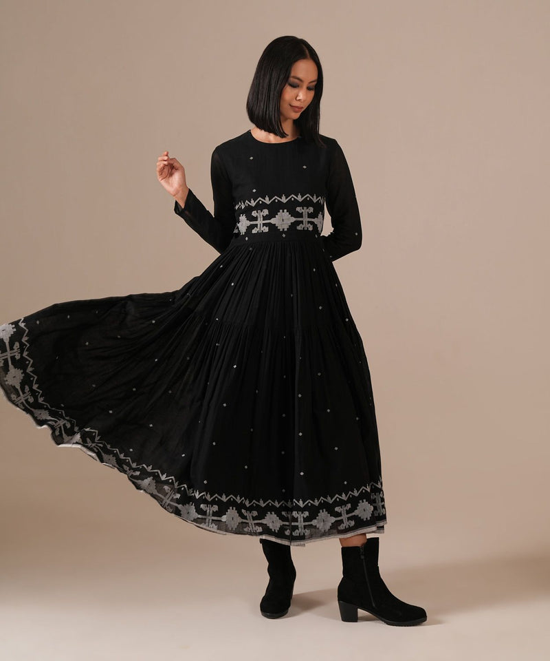 Ebon Dress 100% cotton Buy Ebon Dress from C&W | Dresses for Women by Indigo Dreams for women in Singapore