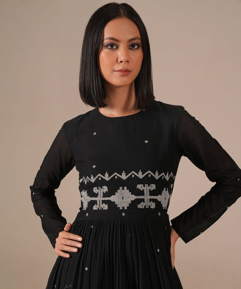 Ebon Dress 100% cotton Buy Ebon Dress from C&W | Dresses for Women by Indigo Dreams for women in Singapore