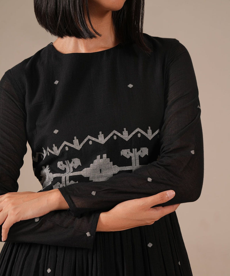 Ebon Dress 100% cotton Buy Ebon Dress from C&W | Dresses for Women by Indigo Dreams for women in Singapore