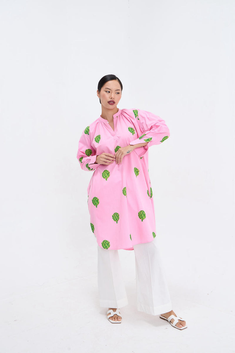 ARTICHOKE KURTA SET poplin by Aavidi for women in Singapore