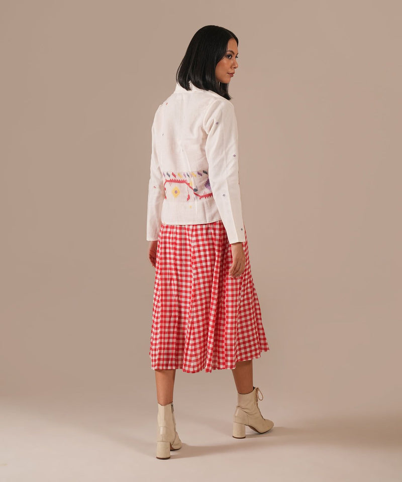 GARNET LUXE SET 100% cotton Buy GARNET LUXE SET from C&W | Co-Ord Sets for Women by Indigo Dreams in red color for women in Singapore