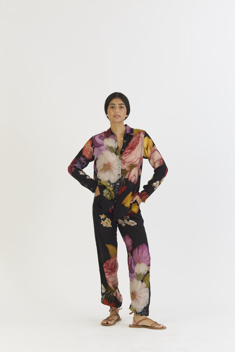 GLORY BLACK CO-ORD by Yam for women in Singapore