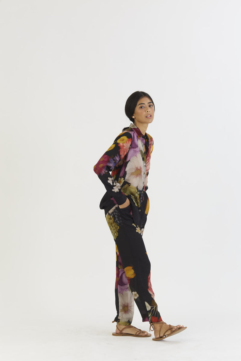 GLORY BLACK CO-ORD by Yam for women in Singapore