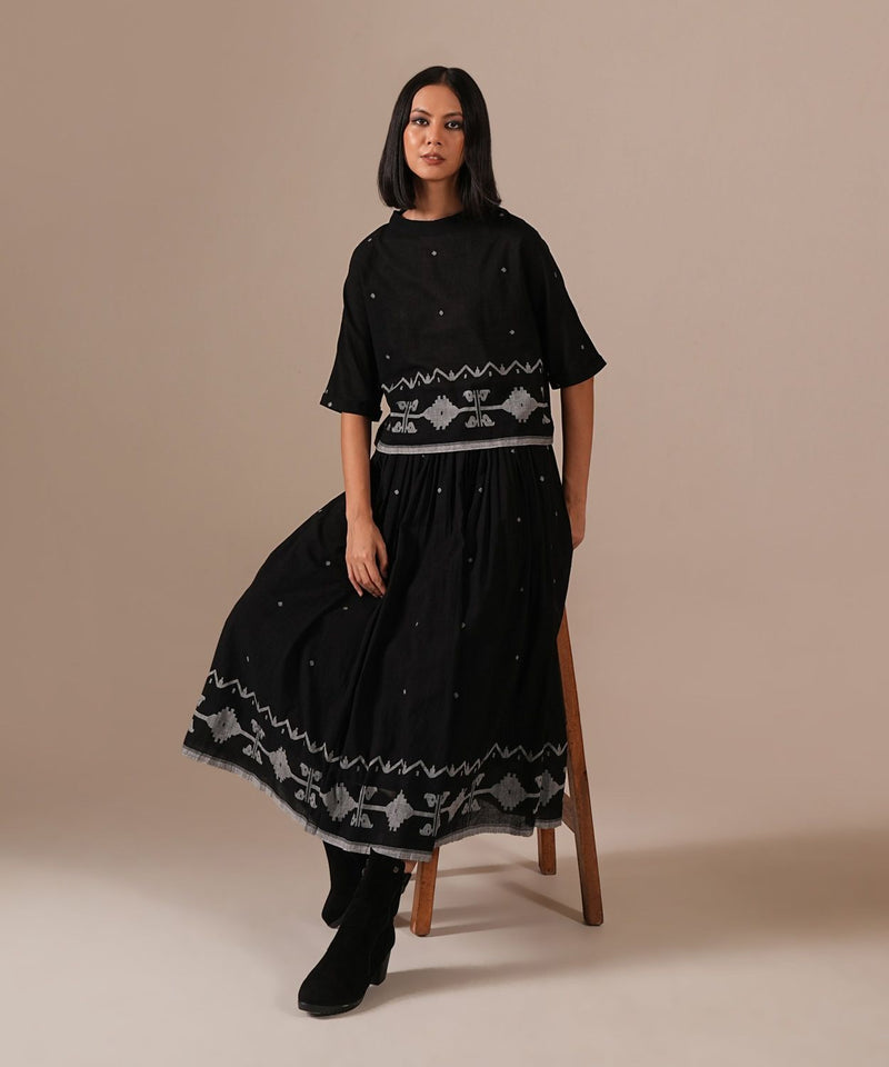 Graphite Set 100% cotton Buy Graphite Set from C&W | Co-Ord Sets for Women by Indigo Dreams for women in Singapore