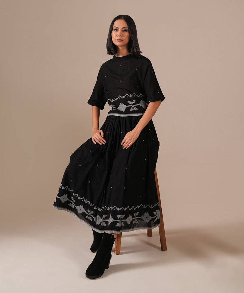 Graphite Set 100% cotton Buy Graphite Set from C&W | Co-Ord Sets for Women by Indigo Dreams for women in Singapore