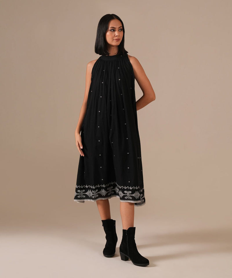 Ink Dress 100% cotton Buy Ink Dress from C&W | Dresses for Women by Indigo Dreams for women in Singapore