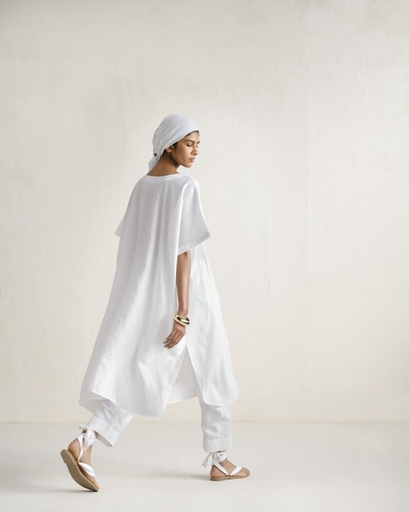 KOSHO KAFTAN SET linen Buy KOSHO KAFTAN SET from C&W | Light Kurta Sets for Women by Ituvana in black color for women in Singapore