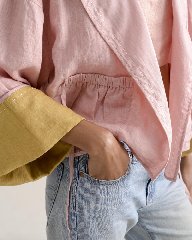 TSUKI REVERSIBLE HOODED JACKET 100% cotton Buy TSUKI REVERSIBLE HOODED JACKET from C&W | Jackets And Overlays for Women by Ituvana for women in Singapore