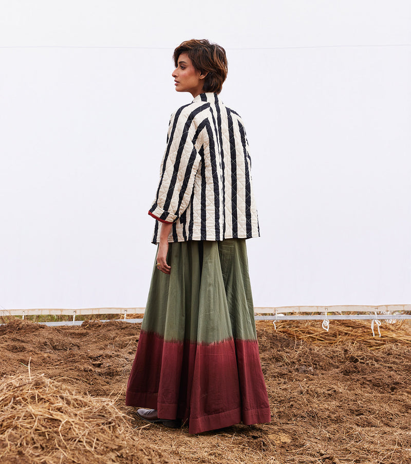 Jade jacket cotton by Khara Kapas in black for women in Singapore