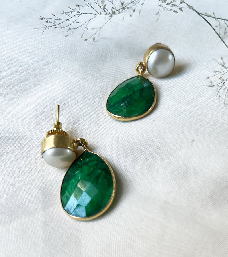 BERYL EARRING by Khara Kapas Jewellery for women in Singapore