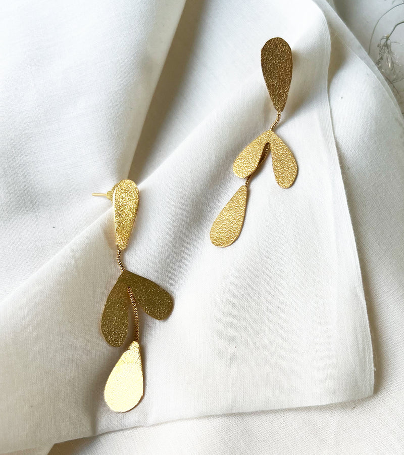 CAROLINE EARINGS by Khara Kapas Jewellery for women in Singapore