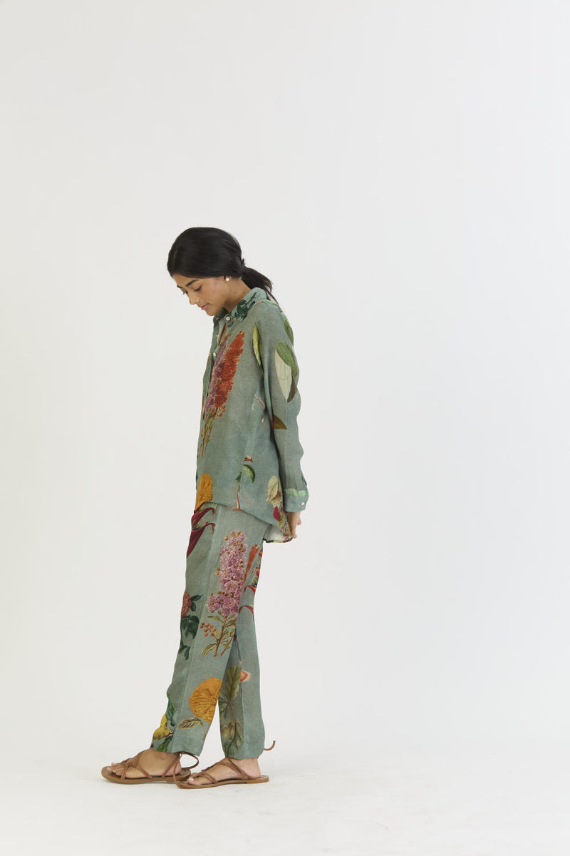 JUNIPER CO-ORD by Yam in blue color for women in Singapore
