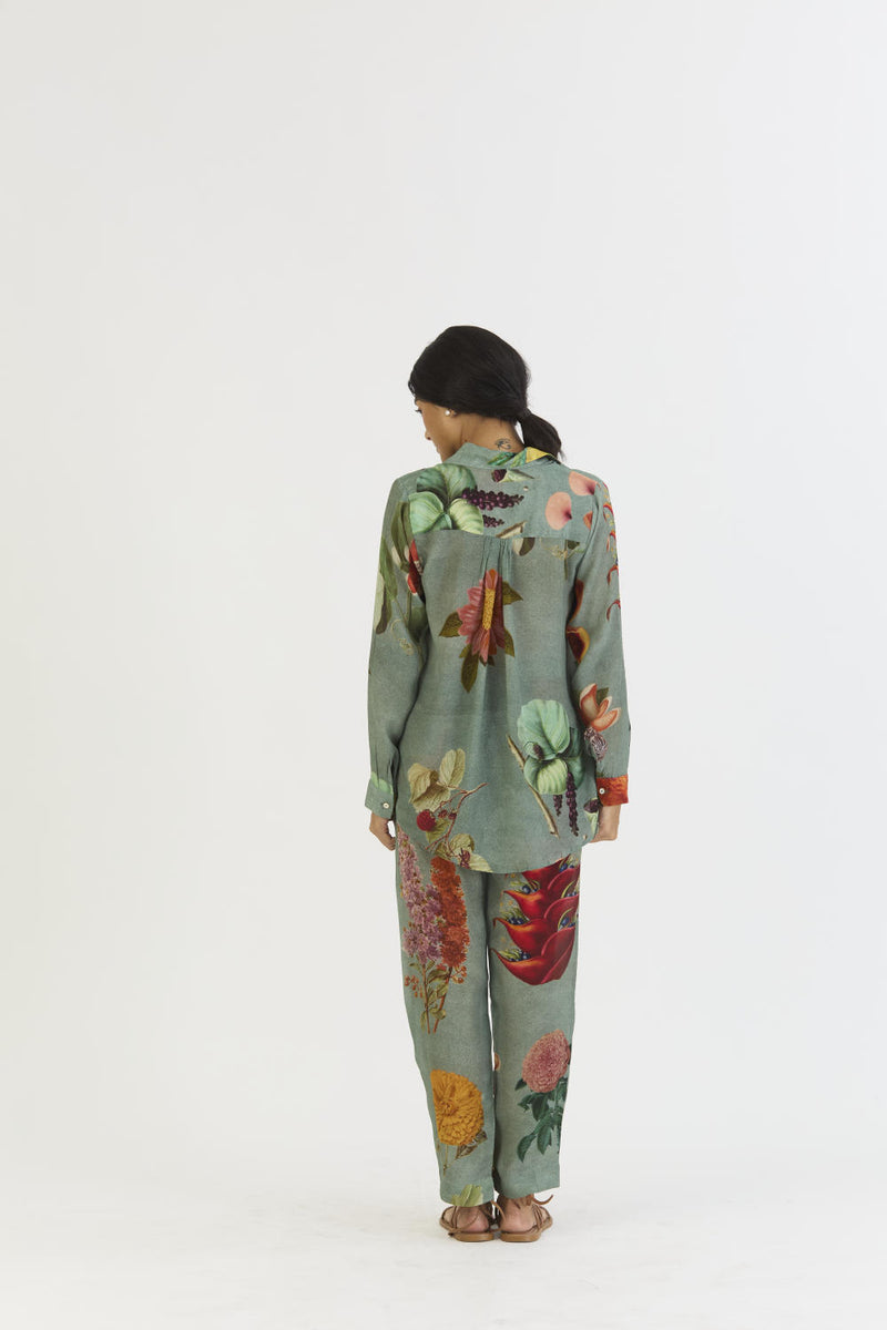 JUNIPER CO-ORD by Yam in blue color for women in Singapore