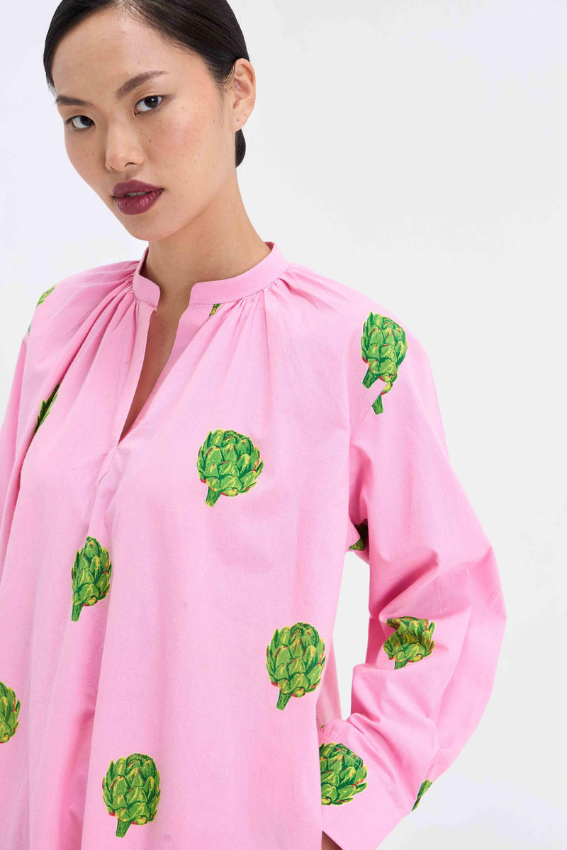 ARTICHOKE KURTA SET poplin by Aavidi for women in Singapore
