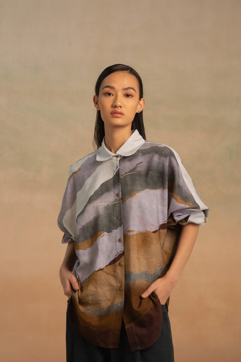Kiera Shirt cotton Top & Tunics,Shirt by CORD for women in Singapore