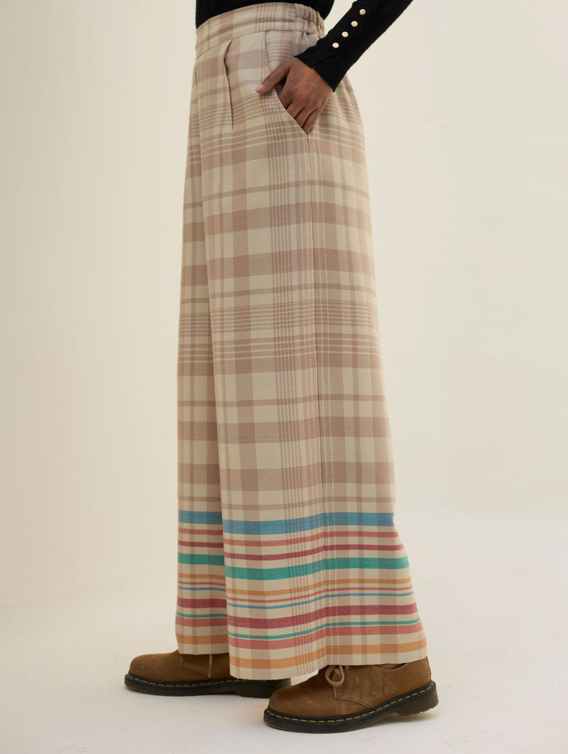Ellen Dolman Sleeve Co-ord Set - Beige by Manan in beige color for women in Singapore