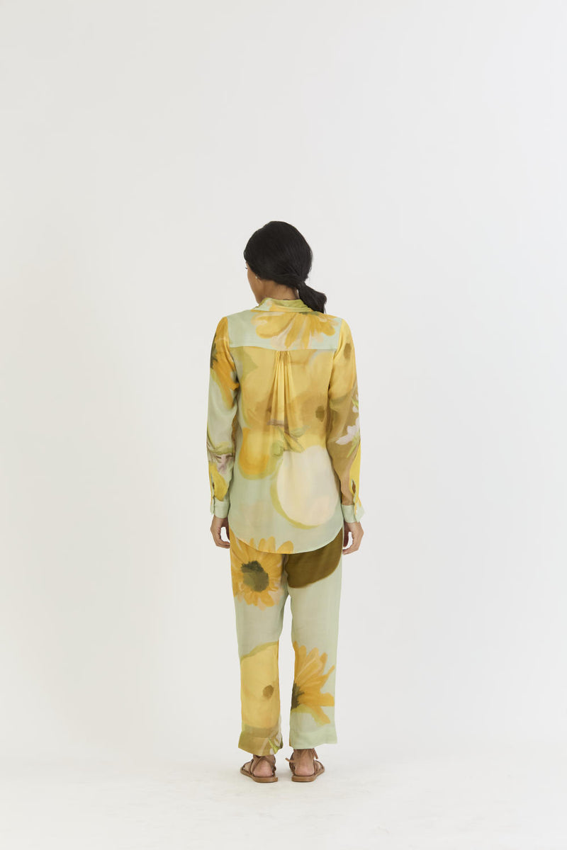 LEMONADE CO-ORD by Yam in yellow color for women in Singapore