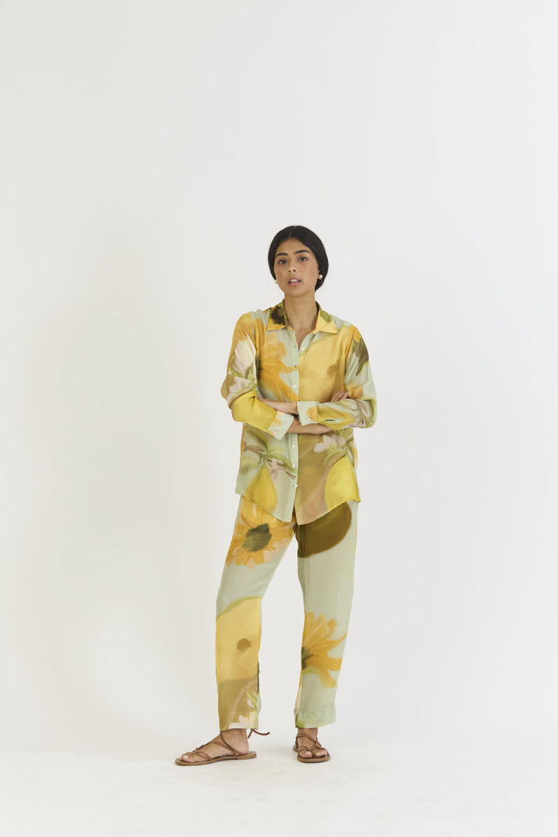 LEMONADE CO-ORD by Yam in yellow color for women in Singapore