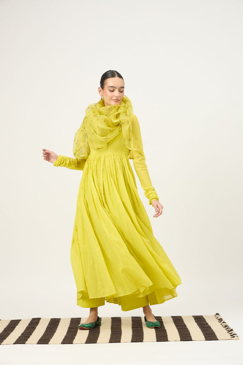Ghoomar Anarkali Pant and Kurta Set