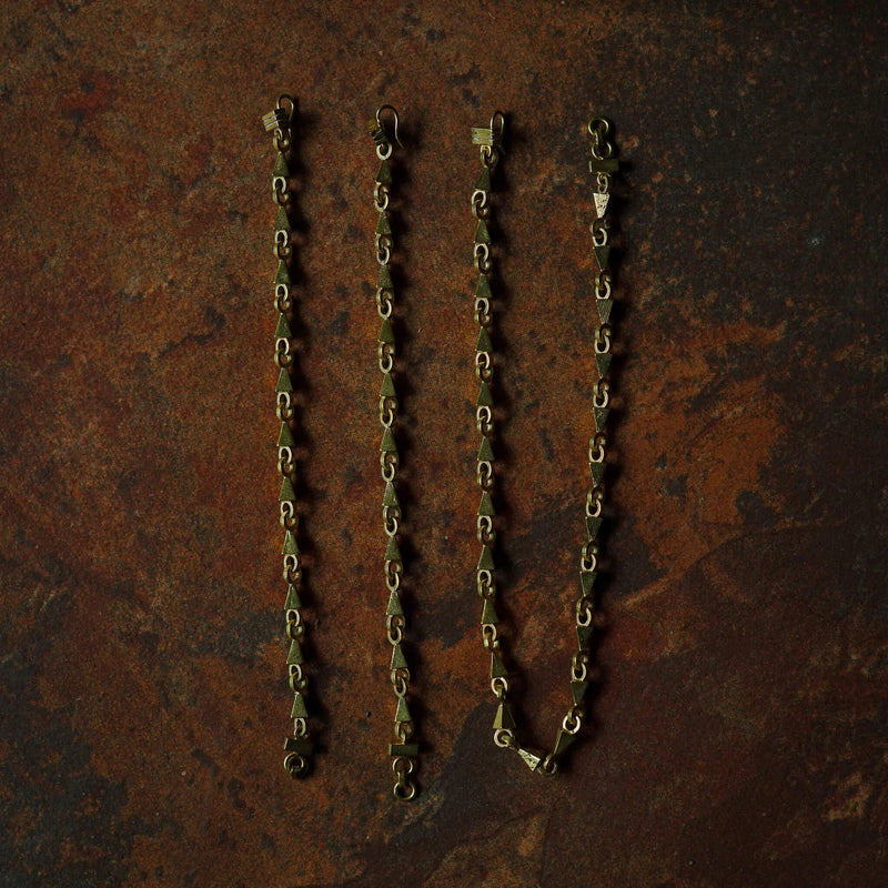 5-in-1 Love String and Studs brass neckpiece by Surmeyi for women in Singapore