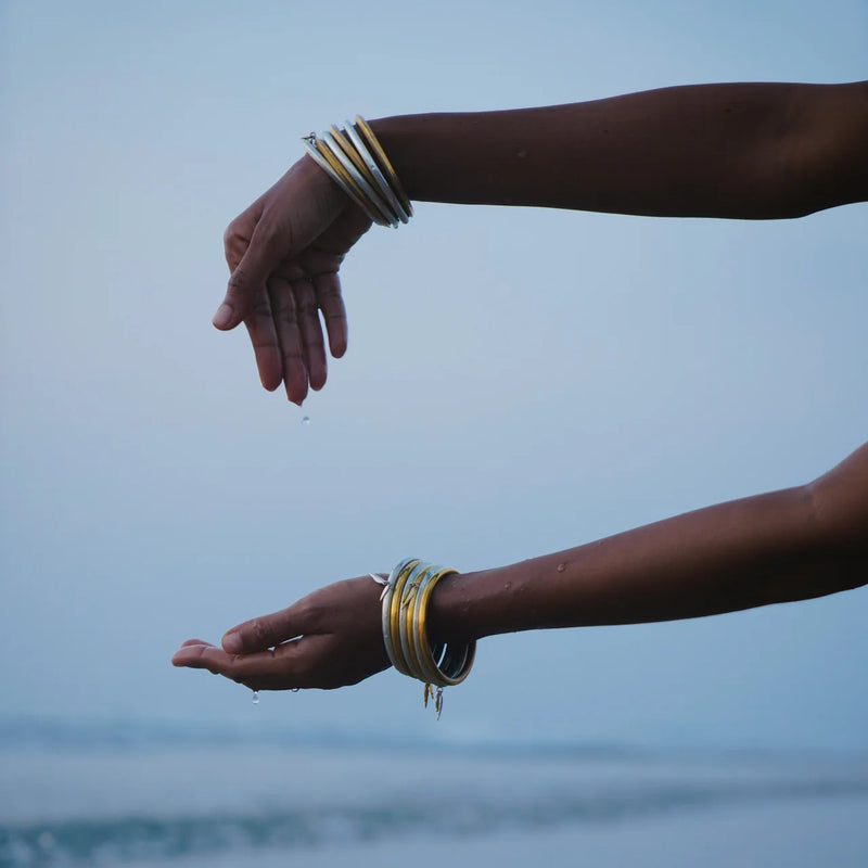 Mango Bangle brass bangle and bracelet by Surmeyi for women in Singapore