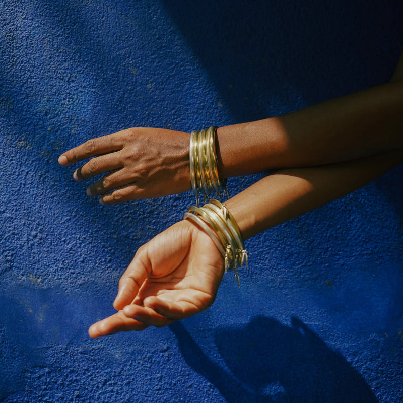 Mango Bangle brass bangle and bracelet by Surmeyi for women in Singapore