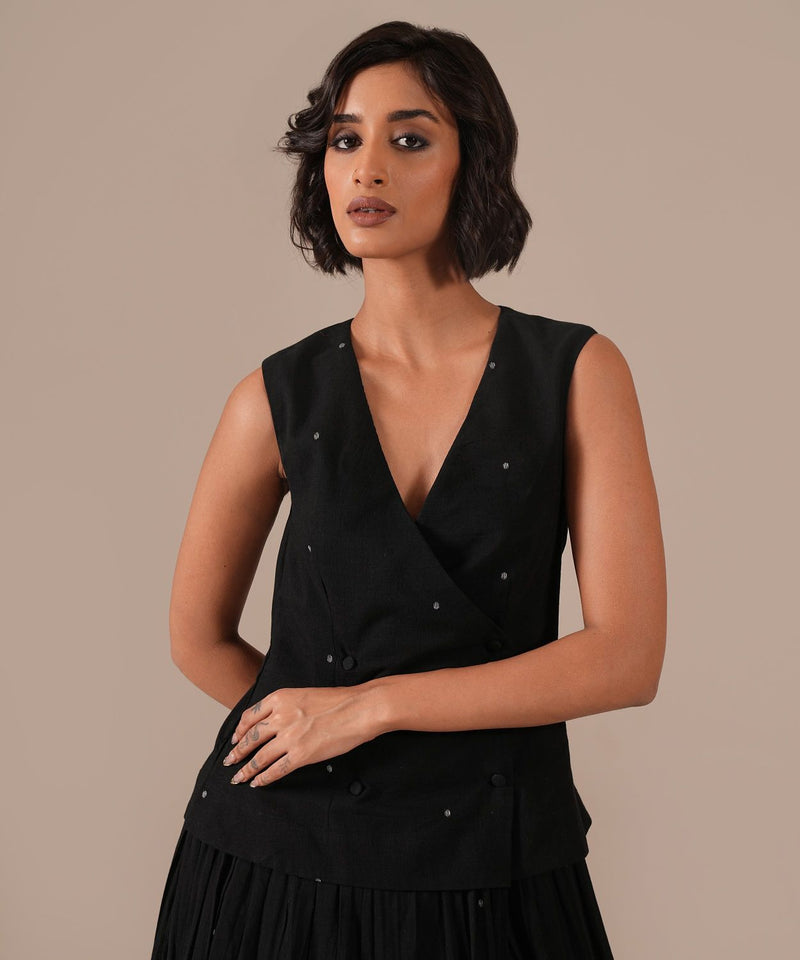 MIDNIGHT SKY DRESS silk Buy MIDNIGHT SKY DRESS from C&W | Dresses for Women by Indigo Dreams in black color for women in Singapore