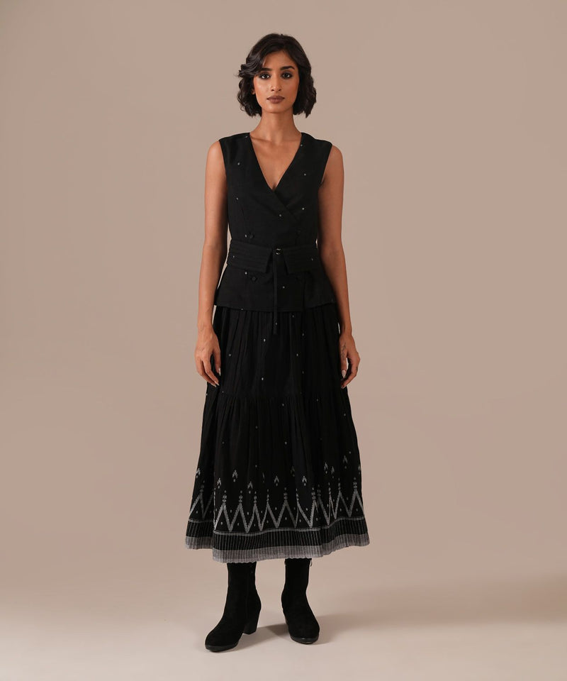 MIDNIGHT SKY DRESS silk Buy MIDNIGHT SKY DRESS from C&W | Dresses for Women by Indigo Dreams in black color for women in Singapore