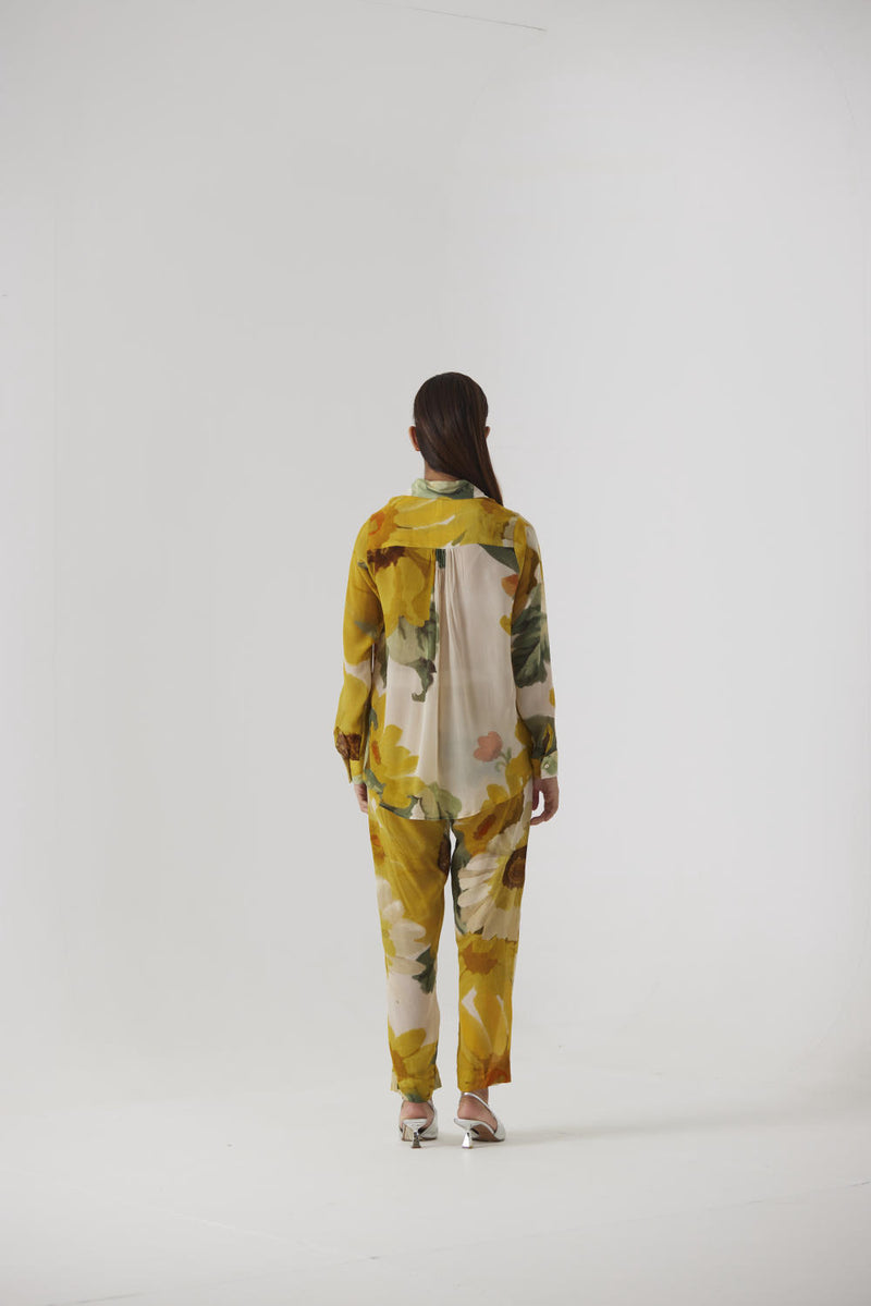 MIMOSA CO-ORD by Yam in yellow color for women in Singapore