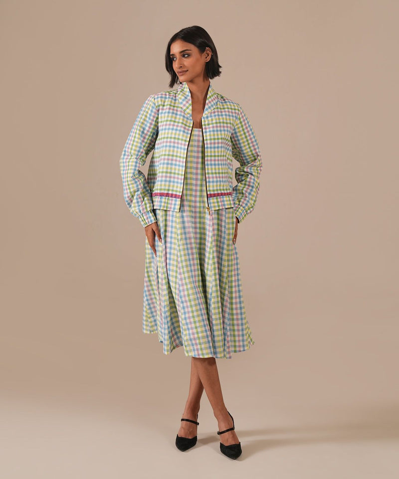 MINT BLOOM SET 100% cotton Buy MINT BLOOM SET from C&W | Co-Ord Sets for Women by Indigo Dreams in multi color for women in Singapore